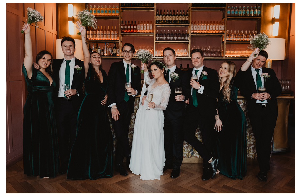 Wedding photography at The Clarence Hotel, Dublin