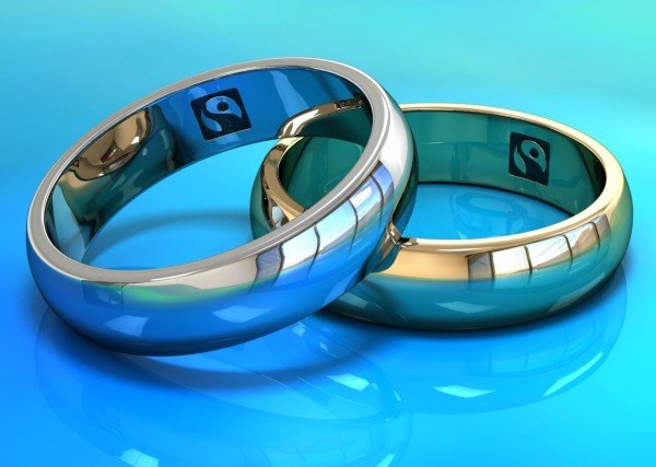 Rings with Fairtrade Mark