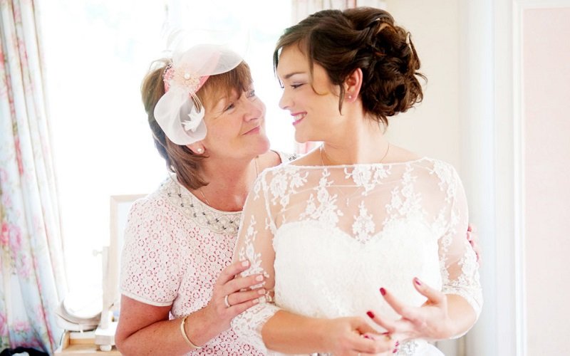 bride and mother of the bride