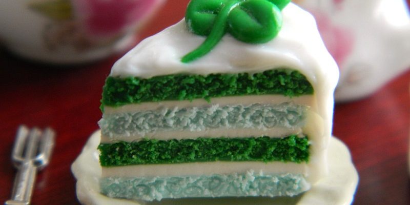 St Patrick's Day Wedding Cake