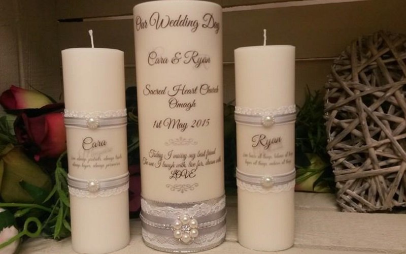 devine wedding candles