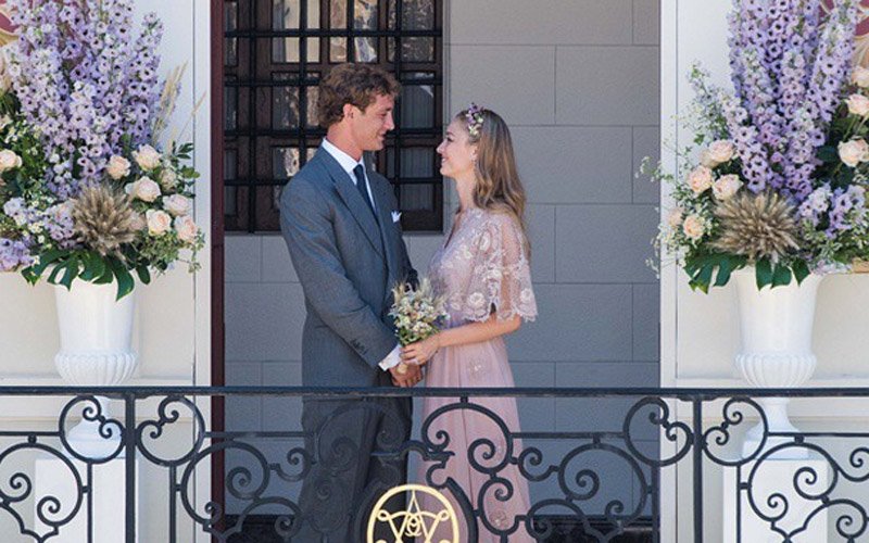 Monaco celebrate royal wedding