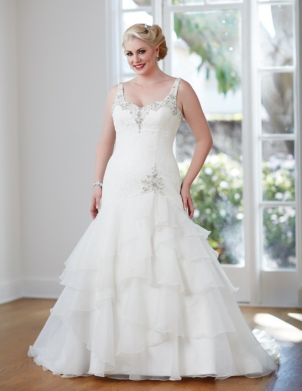 Guide To Plus Size Wedding  Dress  Styles  for Curvy  Brides 