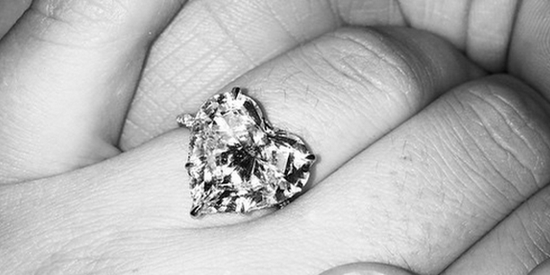 Lady Gaga's engagement ring
