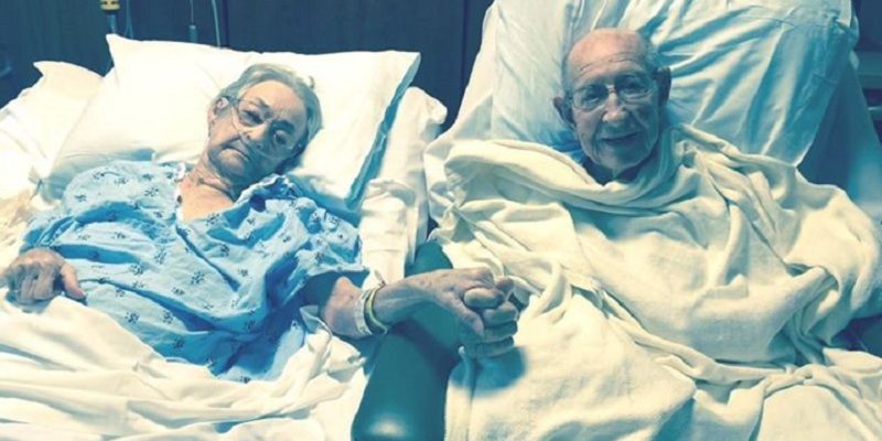 Hospital break rules to put couple married 68 years together