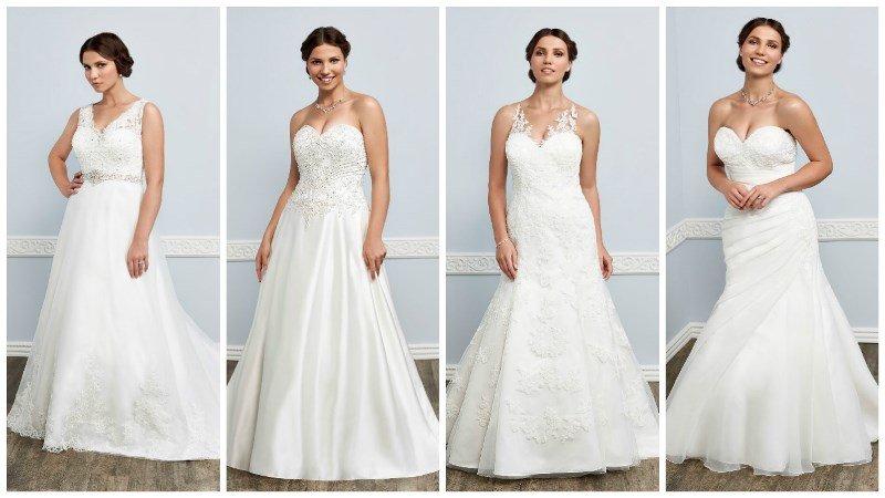 fashion for the fuller-figured bride