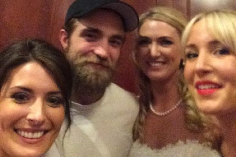 Robert Pattinson and Danny O'Donoghue crash wedding