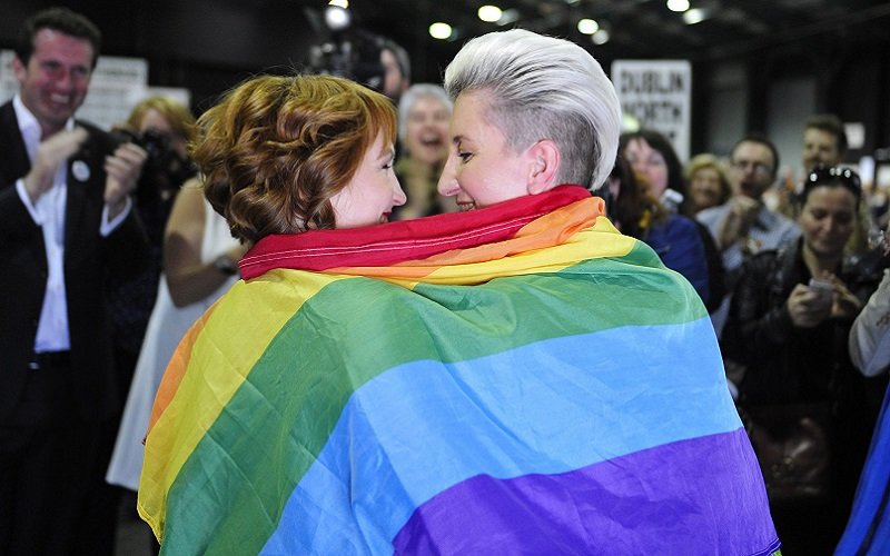 Same-sex marriage is officially legal in the Republic of Ireland