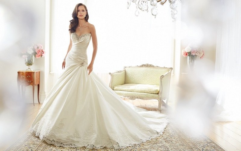 Drop waisted wedding dress inspiration – 37 stunning styles