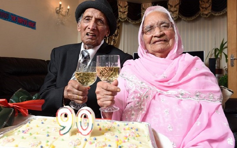 World’s oldest married couple celebrate 90th wedding anniversary