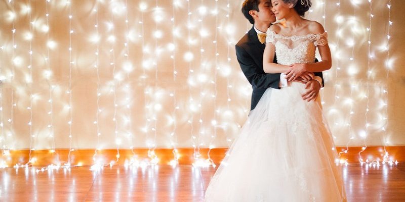 wedding venue lighting