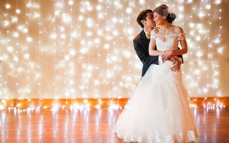 wedding venue lighting