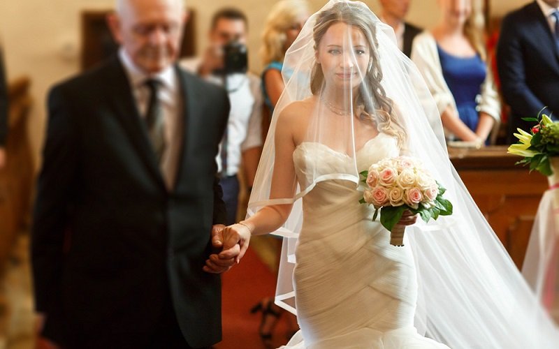 Only 6% of fathers pay for their daughter’s wedding day