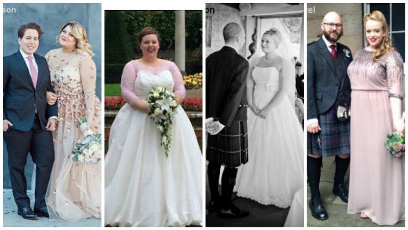 curvy bride blogger photo series