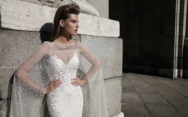Show stopping wedding dress