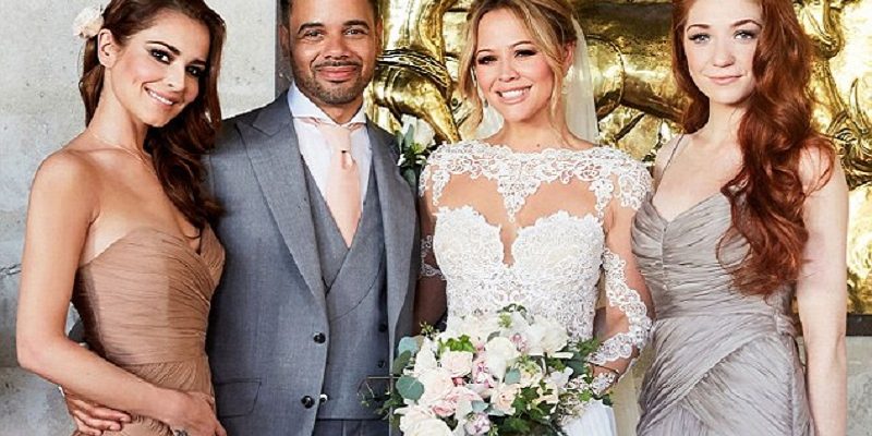 First photos of Kimberley Walsh’s wedding dress
