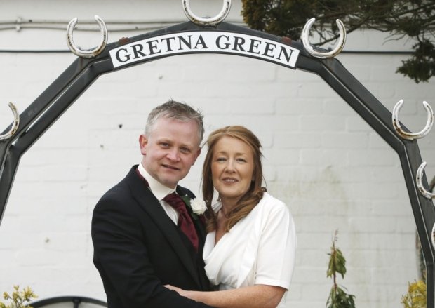 co down couple wed on leap day