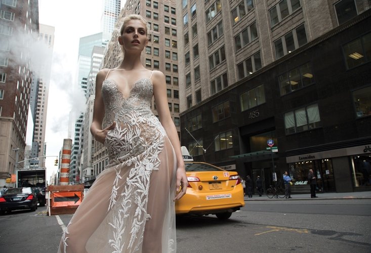sheer wedding dress trend