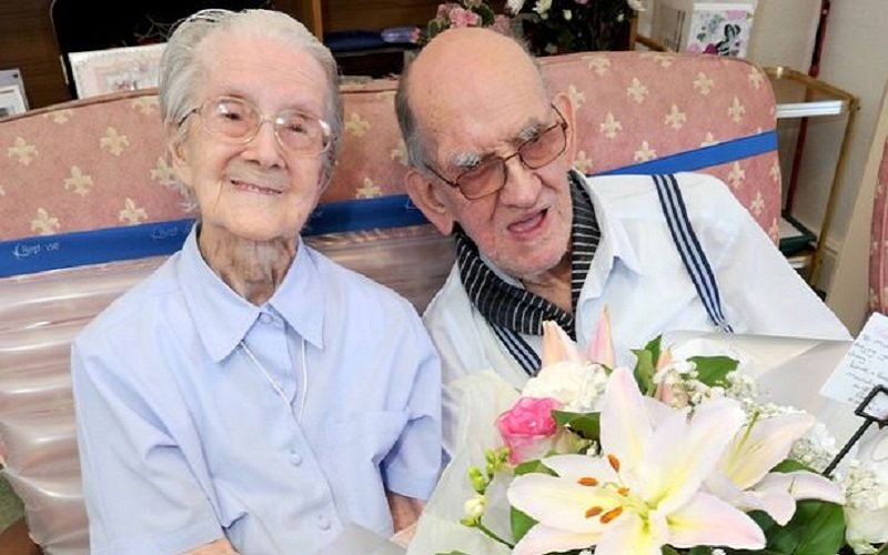 Couple celebrate 75th anniversary despite having same row 4,000 times