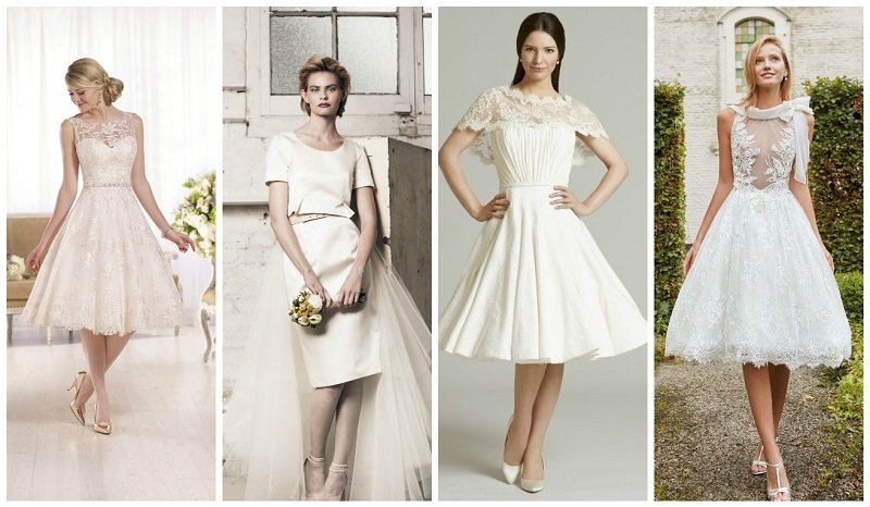 Top 30! Ballerina, tea-length and short wedding dresses | Wedding Journal