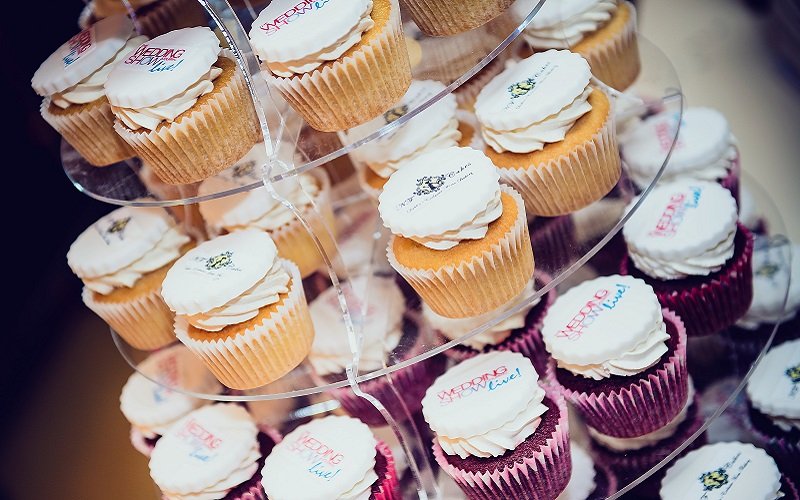 Wedding Journal Show cupcakes