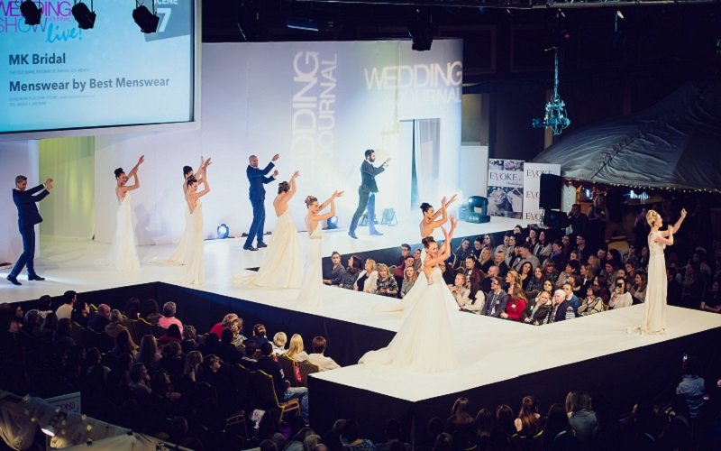 Wedding Journal Show catwalk