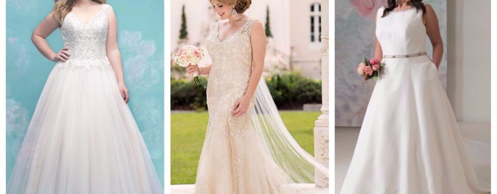 plus size wedding dresses