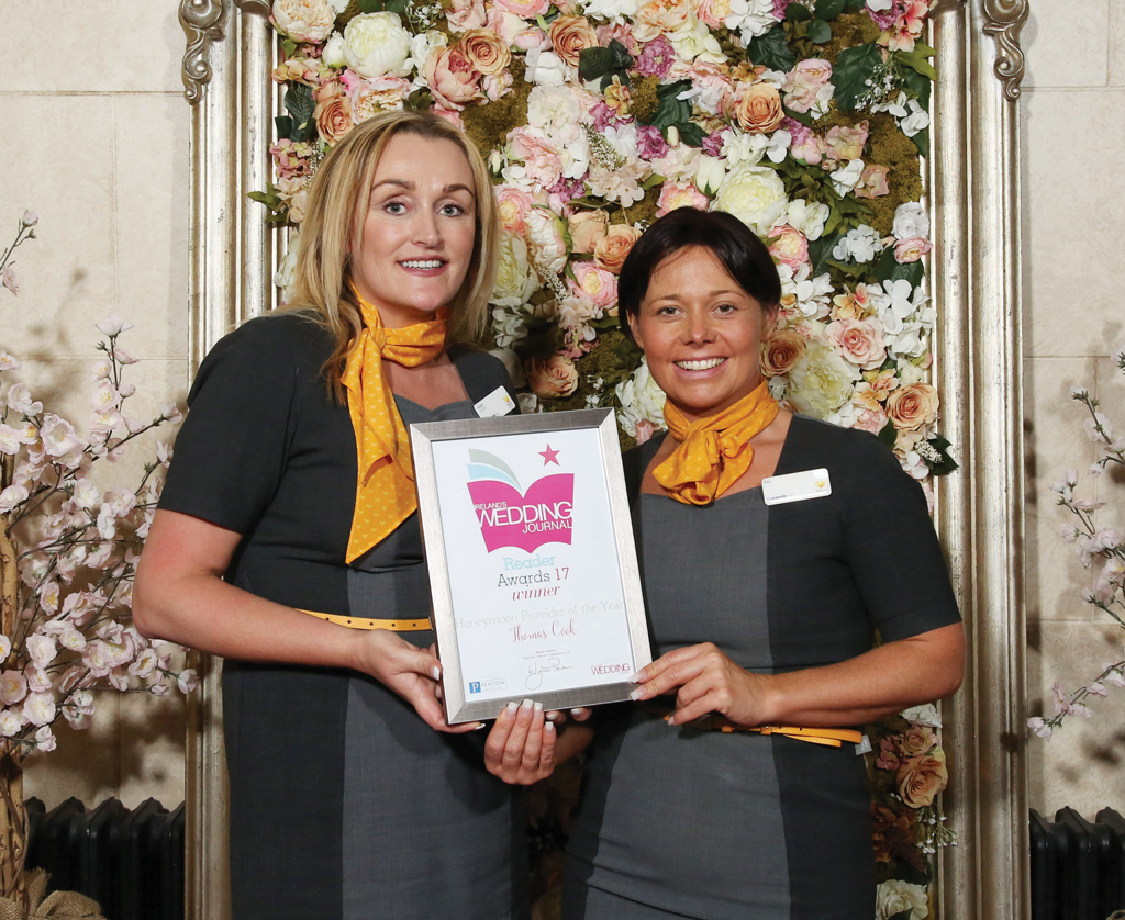 Wedding Journal Reader Awards 2017 - Honeymoon Provider Award