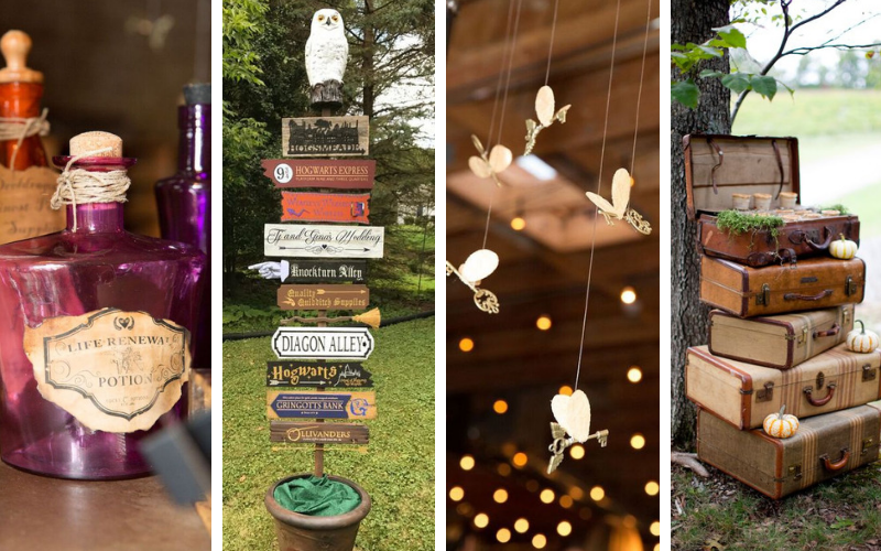 10 Incredibly Magical Harry Potter Themed Wedding Ideas - Wedding