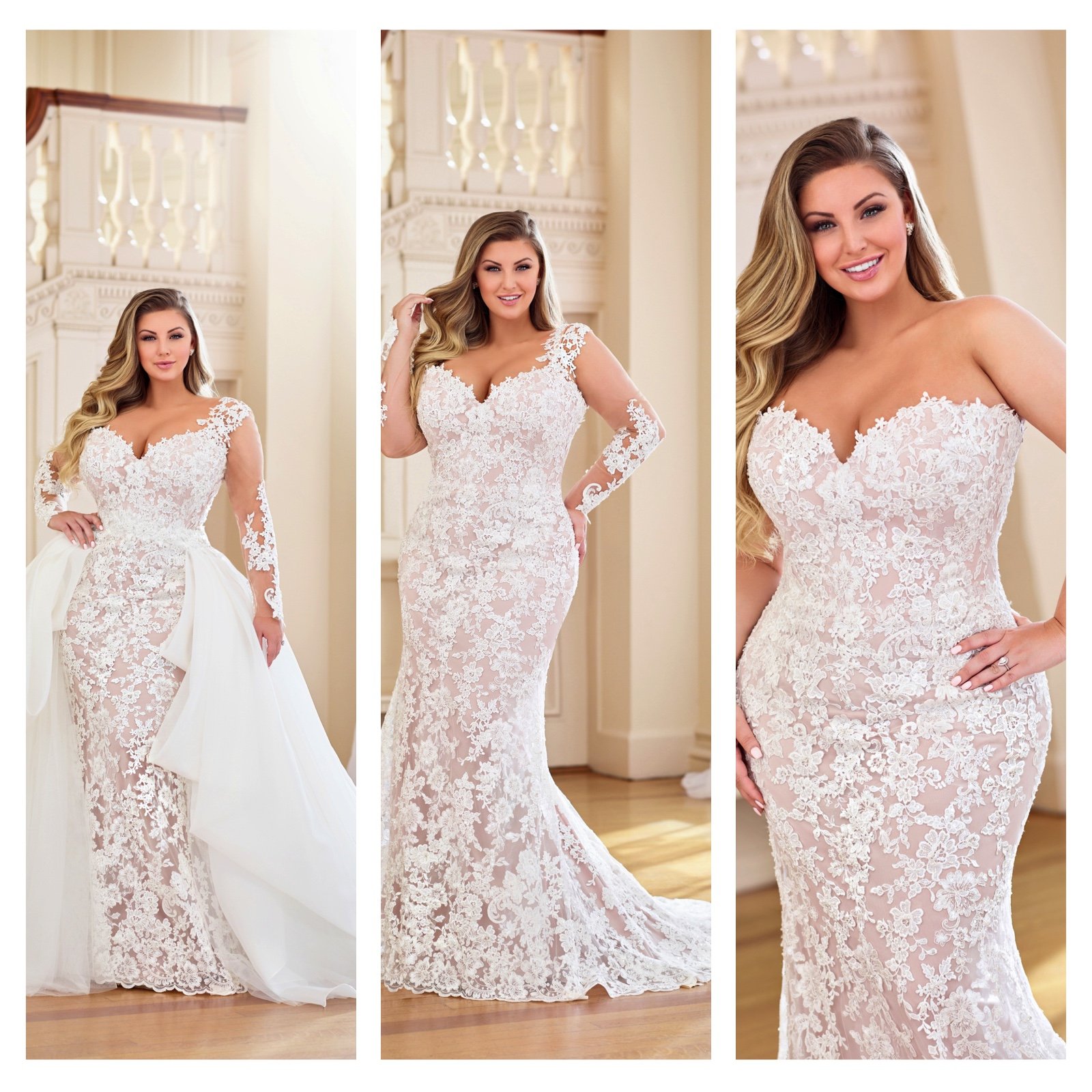 Sexiest plus size sales wedding dresses