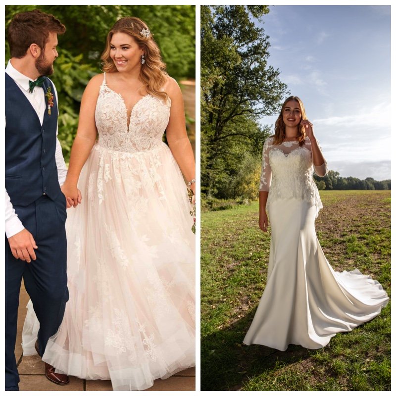 wedding dresses for curvy brides