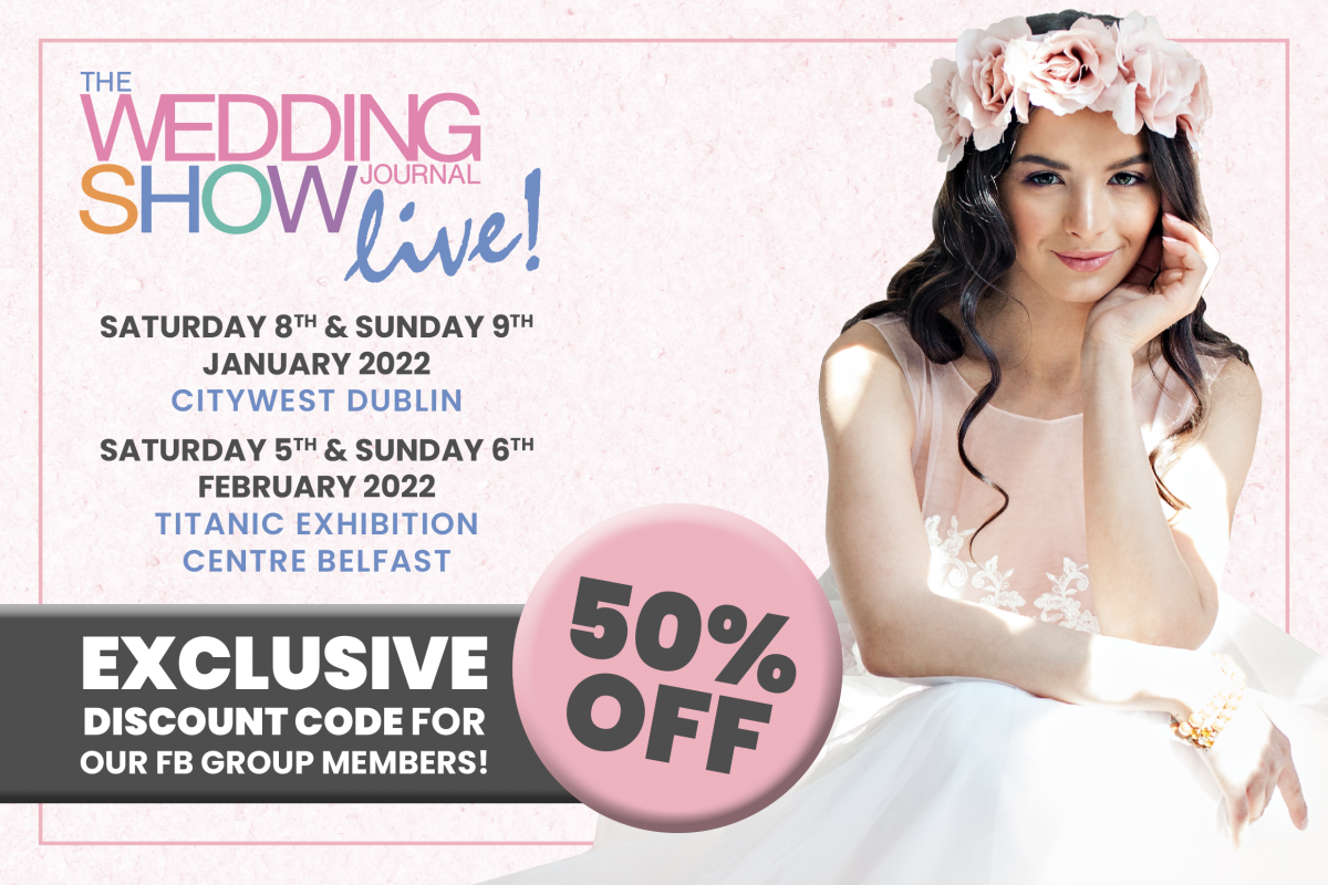 50% off your ticket for The Wedding Journal Show (CLOSED) | Wedding Journal