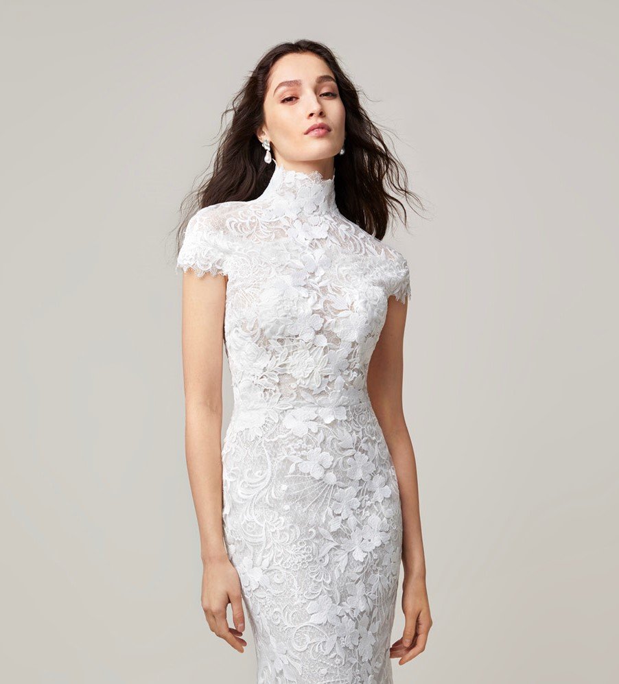 What Jewellery To Wear With A High Neck Dress?