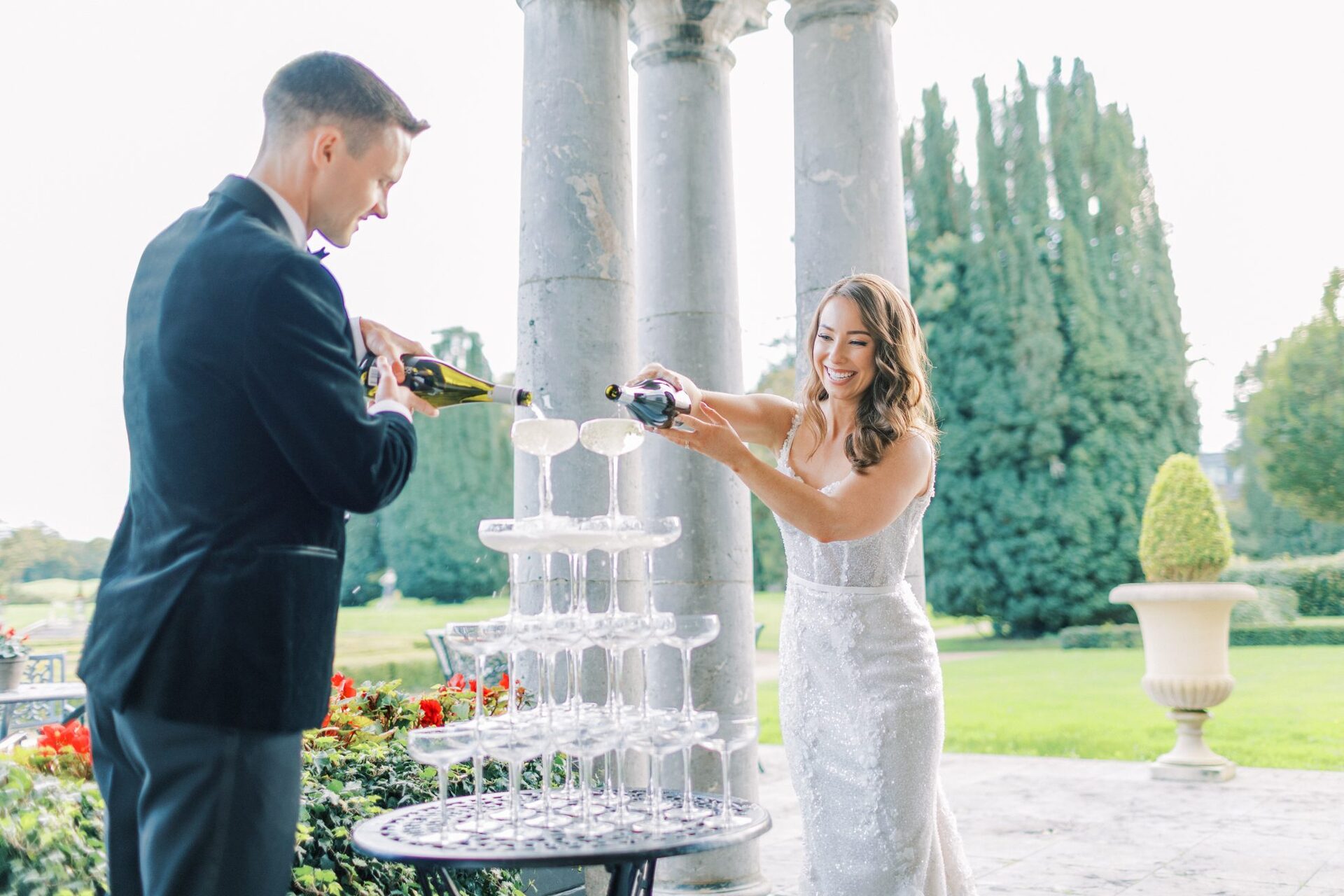 The wedding of Jean & Fintan at Castlemartyr. 
Photographed by Wonder and Magic